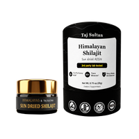 Taj Sultan Himalayan Shilajit — Sun-Dried Resin (20g)