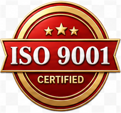 ISO 9001 certified
